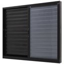Ver imagem 1 de Janela Veneziana Caribe 3 Folhas 1,20x1,00m Preta - 1006-5664 - Jap
