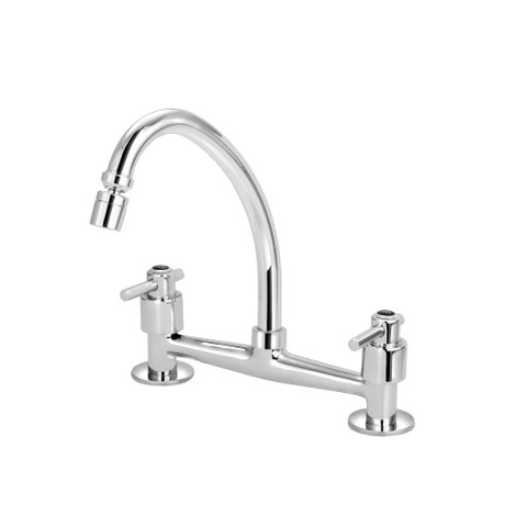 Torneira Misturador Cozinha Mesa Arejador Articulado 1/4v.