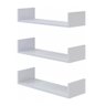 Trio Prateleiras em U Mdf Branco Tx 30l X 20p X 10a Cm Prtbr005 - 2