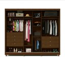 Ver imagem 3 de Guarda-roupa Casal 2 Portas de Correr Espelho Apolo 100% MDF