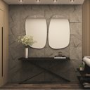 Ver imagem 1 de Conjunto Espelho Organico Goiania 70x90 Cm