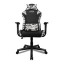 Ver imagem 2 de Cadeira Gamer TGT Heron TX Tecido, Preto e Camuflado, TGT-HRTX-CM01