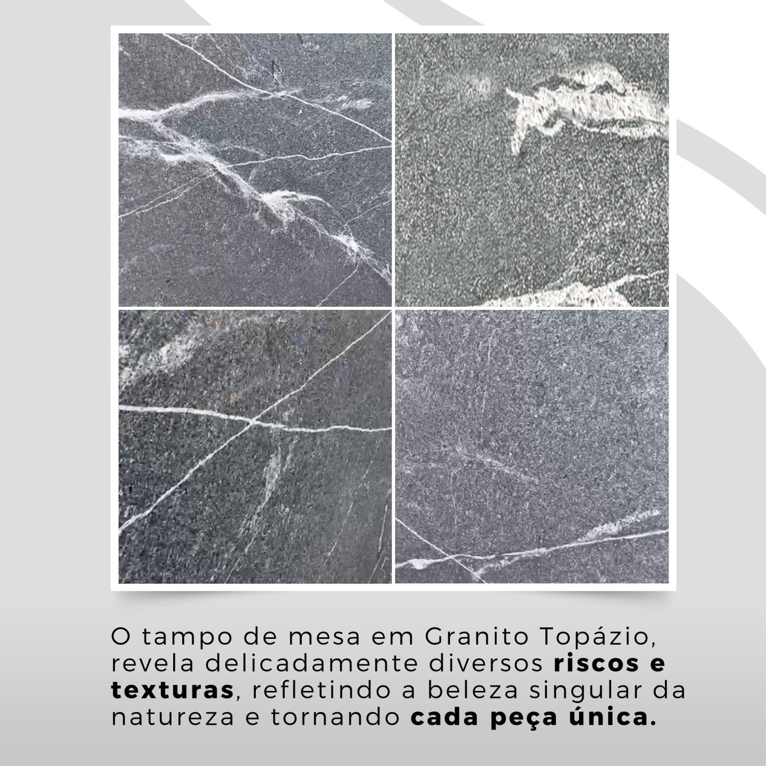 Conjunto Sala de Jantar Mesa Quadrada 70x70cm Tampo Madeira Mdp 4 Cadeiras Rio - 10