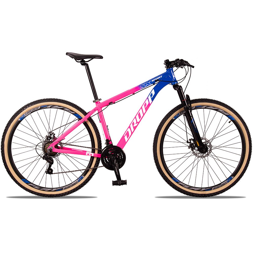 Bicicleta SX Sport Aro 29 Quadro Alumínio 21 Marchas Shimano TZ Freio a Disco Mecânico - Dropp - Ros - 6