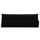 Ver imagem 4 de Almofada Decorativa Cabeceira Bella Encosto Apoio de Lombar 190cm King Suede Preto - Monari Design