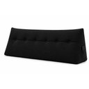 Ver imagem 1 de Almofada Decorativa Cabeceira Bella Encosto Apoio de Lombar 190cm King Suede Preto - Monari Design