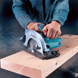 Serra Circular 190mm 185mm 1050w Lâmina Tct Guia Reta Chave Punho Emborrachado M5802b 220v Makita - 5
