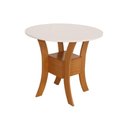 Ver imagem 1 de Mesa Redonda Maya 90 Cm de Diâmetro Mdf