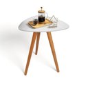 Ver imagem 5 de Mesa Lateral Laca Orgânico Líbano 60x70 Branco 100% MDF