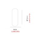 Ver imagem 3 de Conjunto Espelho Organico Paraiba 35x120 Cm