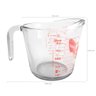 Jarra Medidora de Vidro 1l Marinex Jarro de Medição com Alça e Bico Direcionador - 2