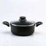 Jogo de Panelas Preta Antiaderente 5 Peças com tampa de Vidro - 3