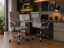 Ver imagem 1 de Kit 4 Cadeira Eames Esteirinha Presidente Escritório Alta