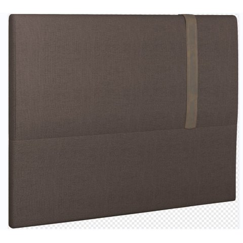 Cabeceira Home 140cm para Cama Box Casal em Tecido Tipo Linho