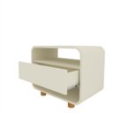 Ver imagem 7 de Mesa de Cabeceira 1 Gaveta Innova Moderno 100% MDF Branco