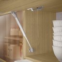 Ver mais imagens de Cozinha Modulada Glória 5 Peças com Aéreo 1200 Portas Deslizantes e Torre 2 Fornos Bege/Castanho/Off White
