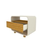 Ver imagem 7 de Mesa de Cabeceira 1 Gaveta Innova Moderno 100% MDF Branco