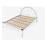 Cama Casal 1,40 Tubular Ferro e Aço, para 1 ou 2 Pessoas.:madona/branco - 1