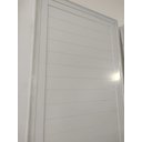 Ver imagem 3 de Porta Lambril Alumínio Branco Lisa 2,10x0,80 Esquerda