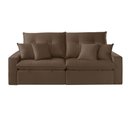 Ver imagem 4 de Sofá 250 Cm Braço 25 Cm Retrátil e Reclinável Império Meu Sofá Online