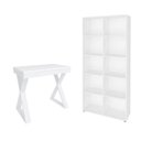 Ver imagem 1 de Conjunto Escritório Home: Escrivaninha 6009 + Estante 5333