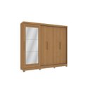 Ver imagem 2 de Guarda-roupa 5 Portas e 4 Gavetas com Pés e Espelho
