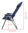 Ver imagem 4 de Cadeira Reclinavel Master Sanete Almofada Ronchetti 140 Kg