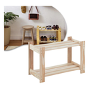 Ver imagem 1 de Prateleira de Canto Cozinha Madeira Multiuso Resistente