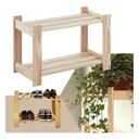 Ver imagem 3 de Prateleira de Canto Cozinha Madeira Multiuso Resistente