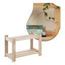 Ver imagem 2 de Prateleira de Canto Cozinha Madeira Multiuso Resistente