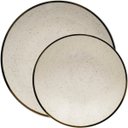 Ver imagem 1 de Kit Jogo Pratos Raso e Fundo 16 Peças 8 Pessoas Unni Brisa