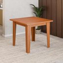 Ver imagem 1 de Mesa de Jantar Quadrada 4 Lugares Multimóveis Cr50223 Cinamomo