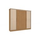 Ver imagem 2 de Guarda Roupa 4 Portas de Correr 4 Gavetas Kappesberg