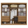 Guarda-Roupa Casal 6 Portas 6 Gavetas Open  - 4