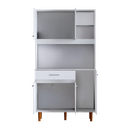 Ver imagem 6 de Armário de Cozinha Compacto 5 Portas e 1 Gaveta Multiuso Organizador
