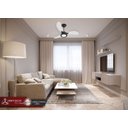 Ver imagem 2 de Ventilador de Teto New Cristal LED Preto/Transparente110 V