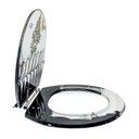 Ver imagem 2 de Assento Sanitário Poliéster Para Louça Azálea/Standard/Carina/Flamingo/Fiore/Sabará Aço Sedile Decorado 'Av