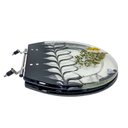 Ver imagem 3 de Assento Sanitário Poliéster Para Louça Azálea/Standard/Carina/Flamingo/Fiore/Sabará Aço Sedile Decorado 'Av