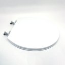 Ver imagem 3 de Assento Sanitário Poliéster Para Louça Azálea/Standard/Carina/Flamingo/Fiore/Sabará Super Luxo Croma Sedile