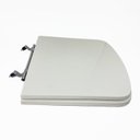 Ver imagem 3 de Assento Sanitário Poliéster Para Louça Bali (Incepa) Aço Biscuit Sedile