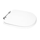 Ver imagem 3 de Assento Sanitário Poliéster Para Louça Duomo Plus (Deca) Aço Sedile