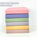 Ver imagem 5 de Lençol Solteiro Avulso Micro Percal 400 Fios 100% Poliéster Rosé