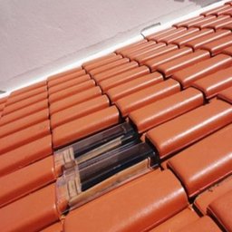 Telha Romana Transparente Acrílica - 3