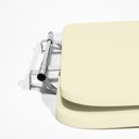 Ver imagem 4 de Assento Sanitário Poliéster Para Louça Duomo Plus (Deca) Aço Sedile