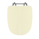 Ver imagem 1 de Assento Sanitário Poliéster Para Louça Duomo Plus (Deca) Aço Sedile