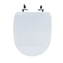 Ver imagem 1 de Assento Sanitário Poliéster Para Louça Duomo Plus (Deca) Super Luxo Croma Sedile