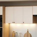 Ver imagem 1 de Armário Aéreo 120cm 3 Portas Provence Cinamomo/Off White