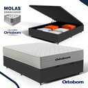 Ver imagem 6 de Cama Box Baú com Colchão de Molas Ensacadas Ortobom One Face Plenno Superpocket Casal 138cm