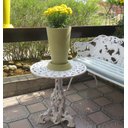 Ver imagem 1 de Kit Vaso Planta + Prato 35x25 Redondo Cônico Polietileno BGPLASTICOS BRANCO 006