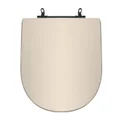 Ver imagem 1 de Assento Sanitário Poliéster Para Louça Link/Carrara/Belle Époque (Deca) Aço Sedile